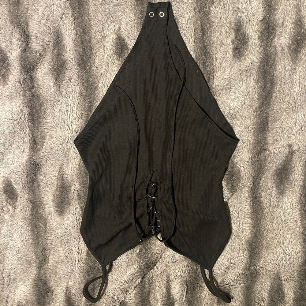Forever 21 lace up body suit